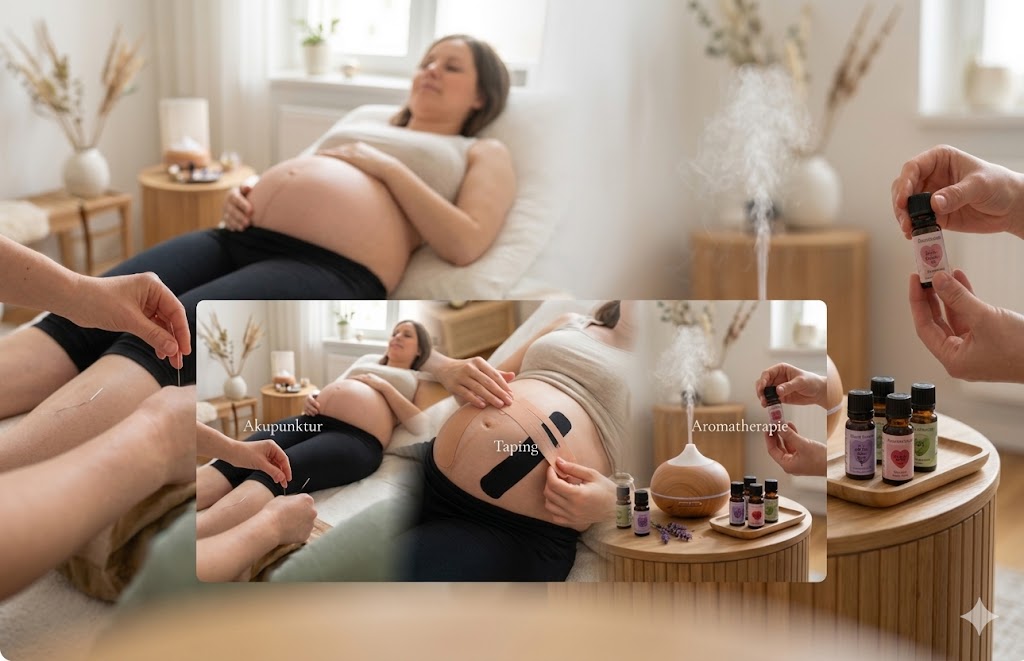 Schwangerschaft: Akupunktur, Taping und Aromatherapie